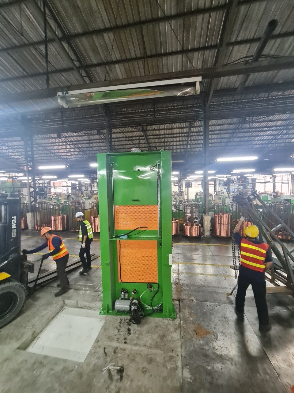 TRANSFER AND INSTALLATION