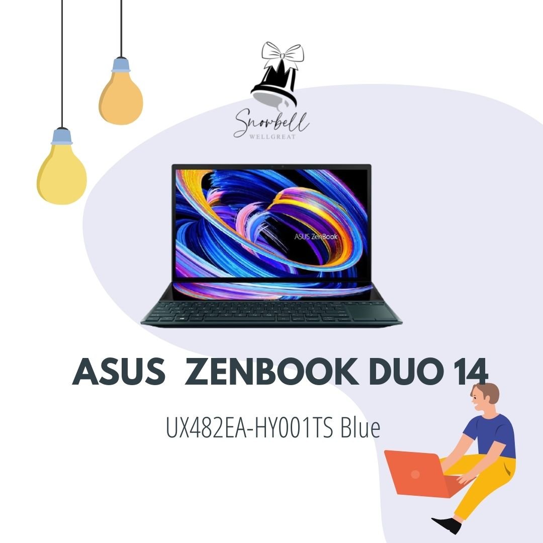 Asus Notebook ZenBook Duo 14 UX482EA-HY001TS Blue