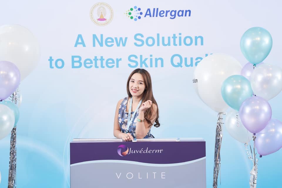 คุณหมอไอซ์ เข้าร่วมงาน Juvederm Volite A New Solution to Better Skin Quality