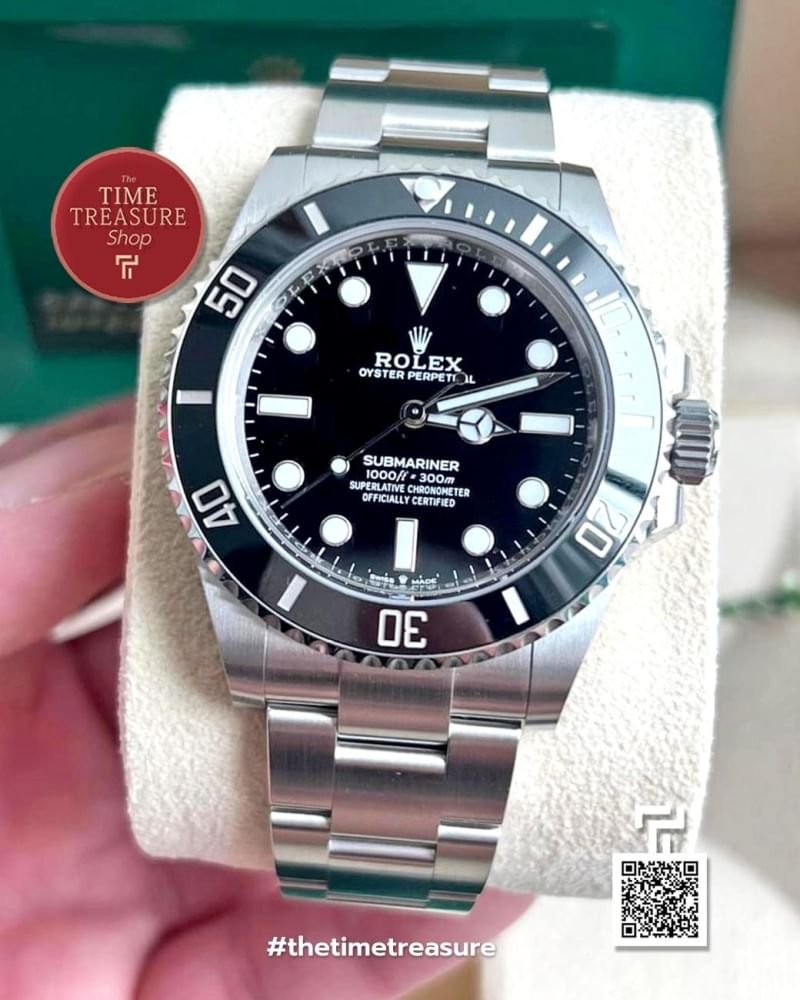 Rolex 124060 Submariner No Date Black Ceramic