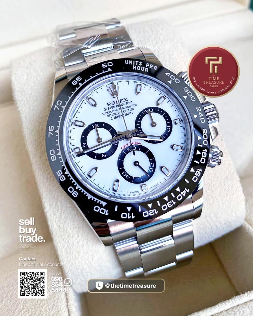Rolex Daytona 116500LN White Panda Ceramic