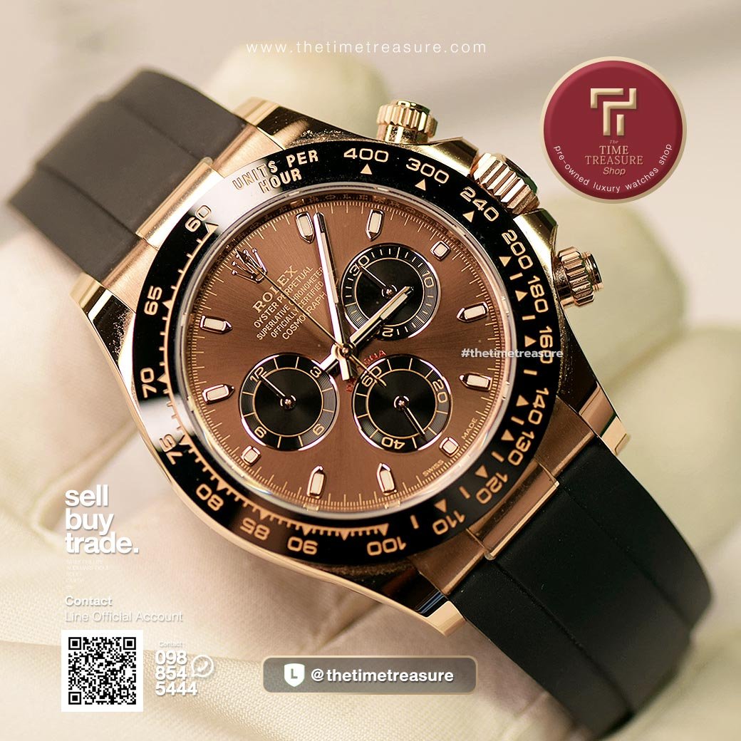 Rolex Daytona 116515LN Everose Gold Chocolate Dial