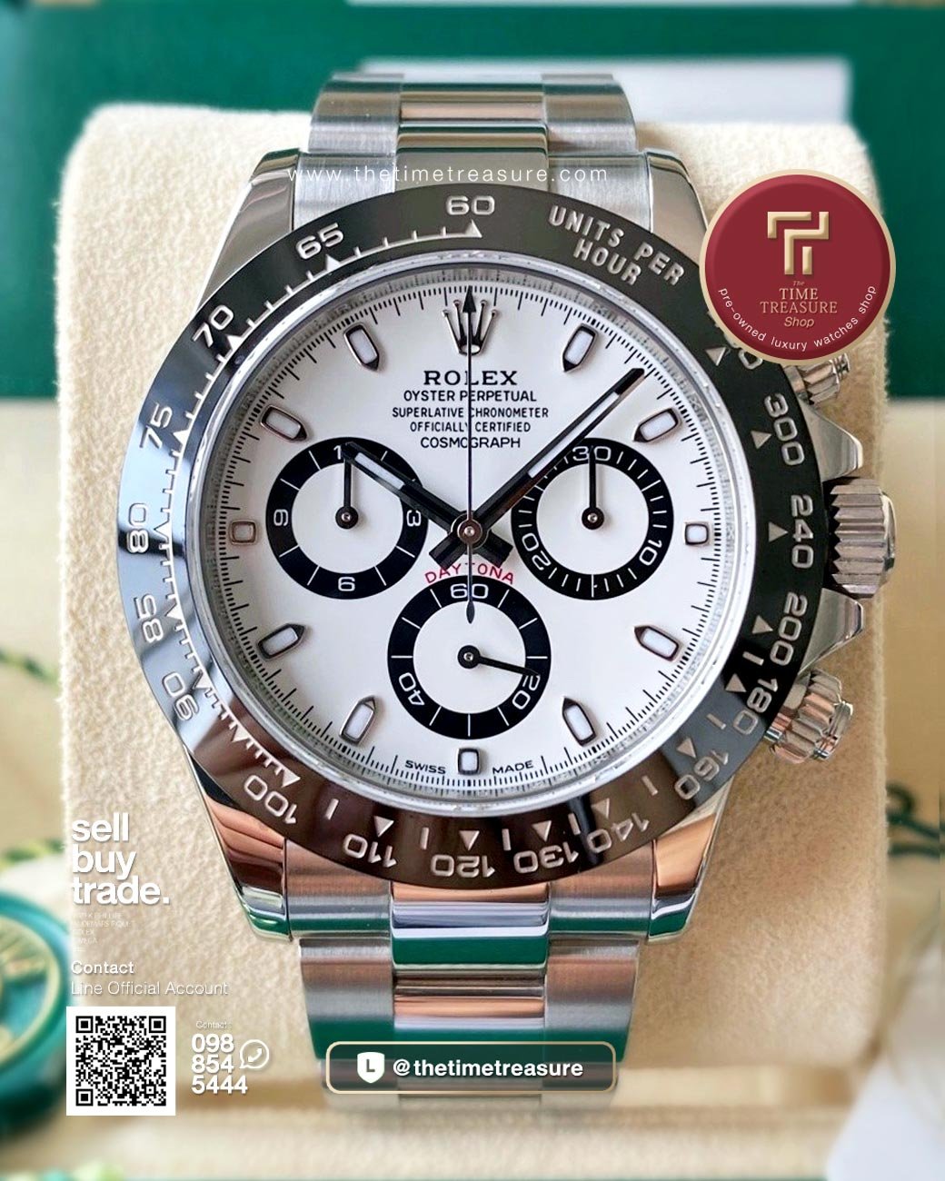 Rolex Daytona 116500LN White Panda Ceramic