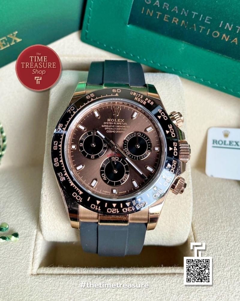 Rolex Daytona 116515LN Everose Gold Chocolate Dial