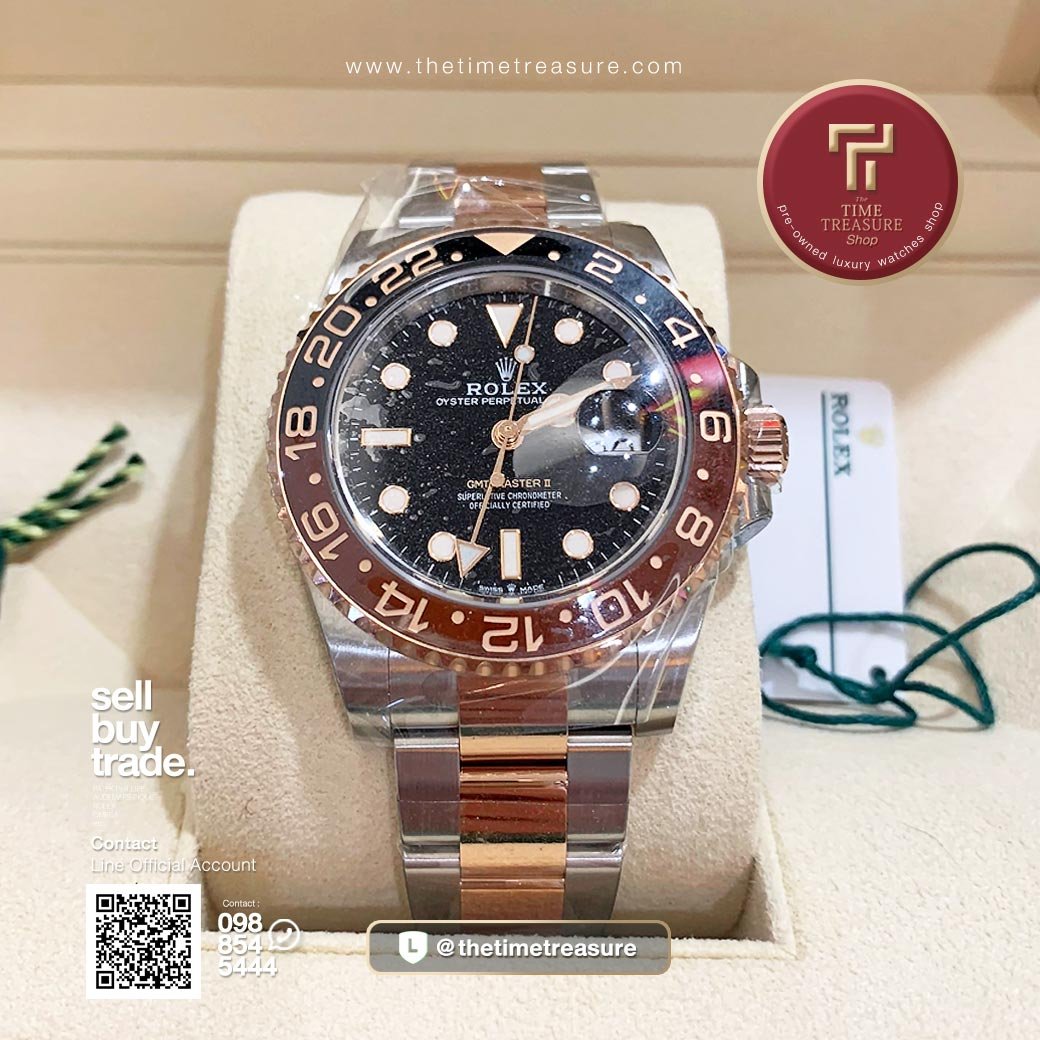 Rolex 126711CHNR GMT-Master II Rootbeer Twotone