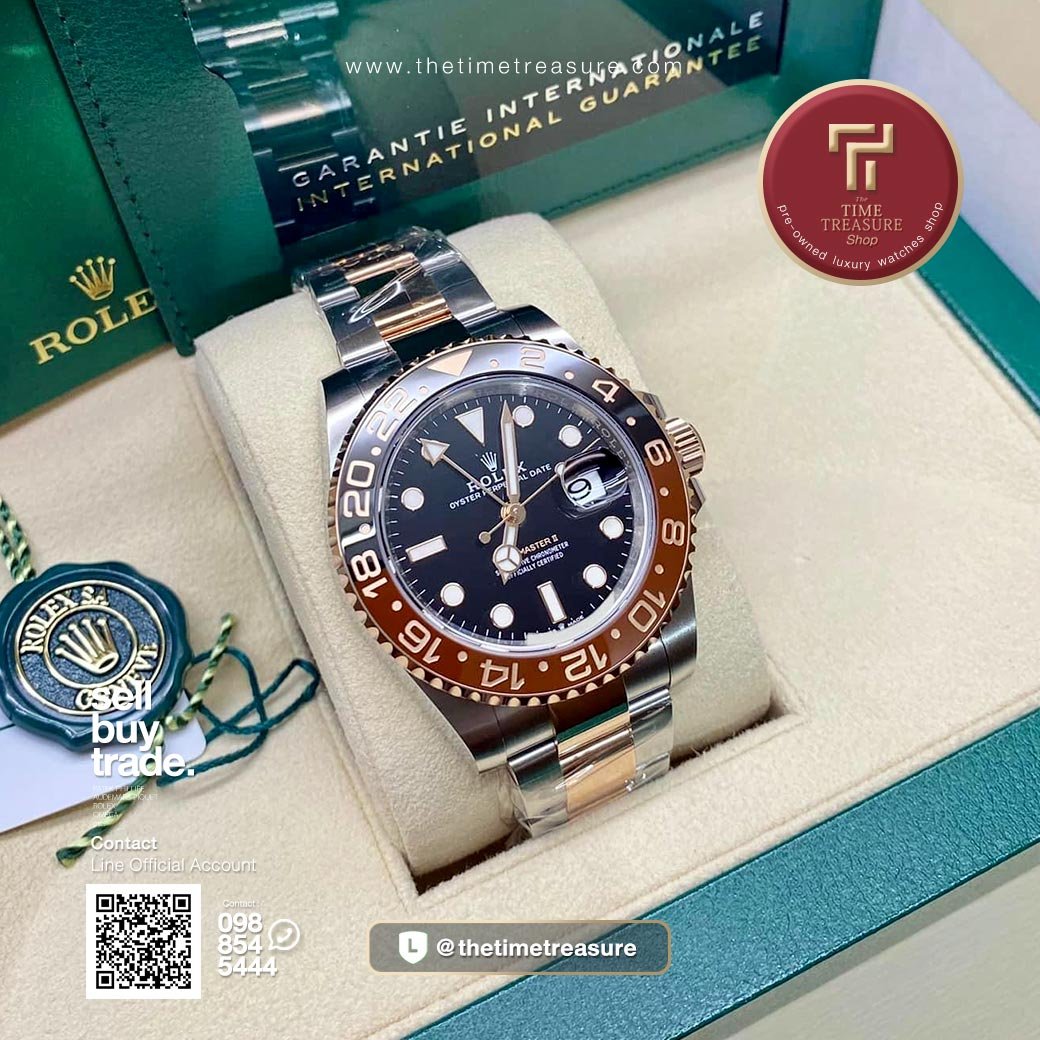 Rolex 126711CHNR GMT-Master II Rootbeer Twotone