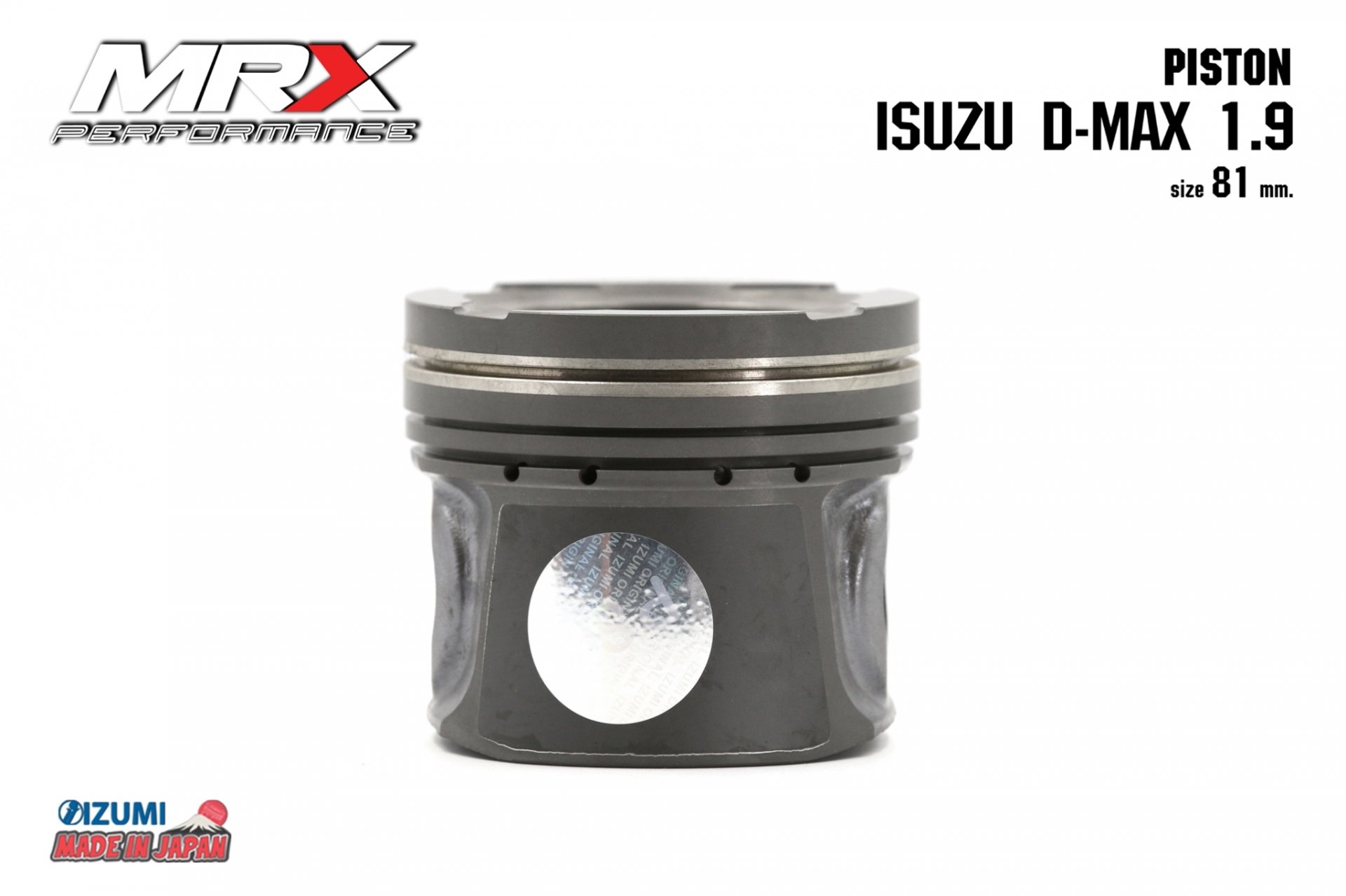 MRX Pistons For Isuzu D-max RZ4E-TC Engine (1,900 CC) Size 81 MM ...
