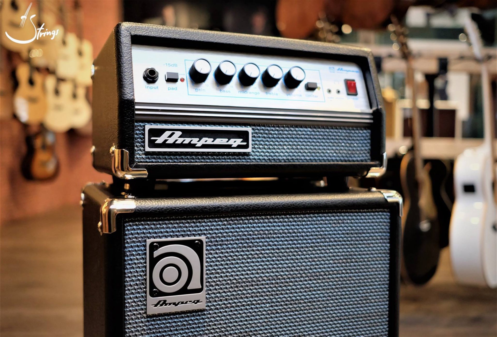 Ampeg SVT Micro VR Stack - SVT Micro Head and SVT-210AV Cabinet