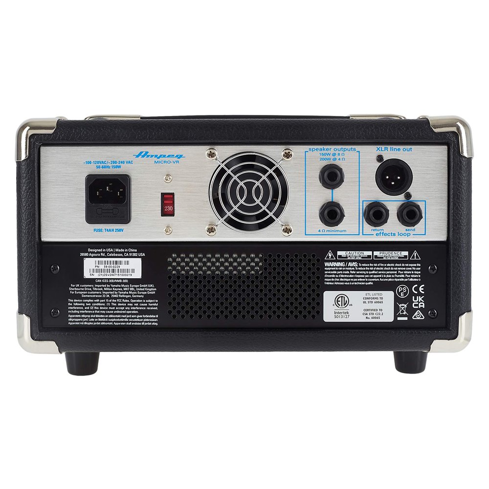 Ampeg SVT Micro VR Classic Bass Amplifier Head - stringsshop