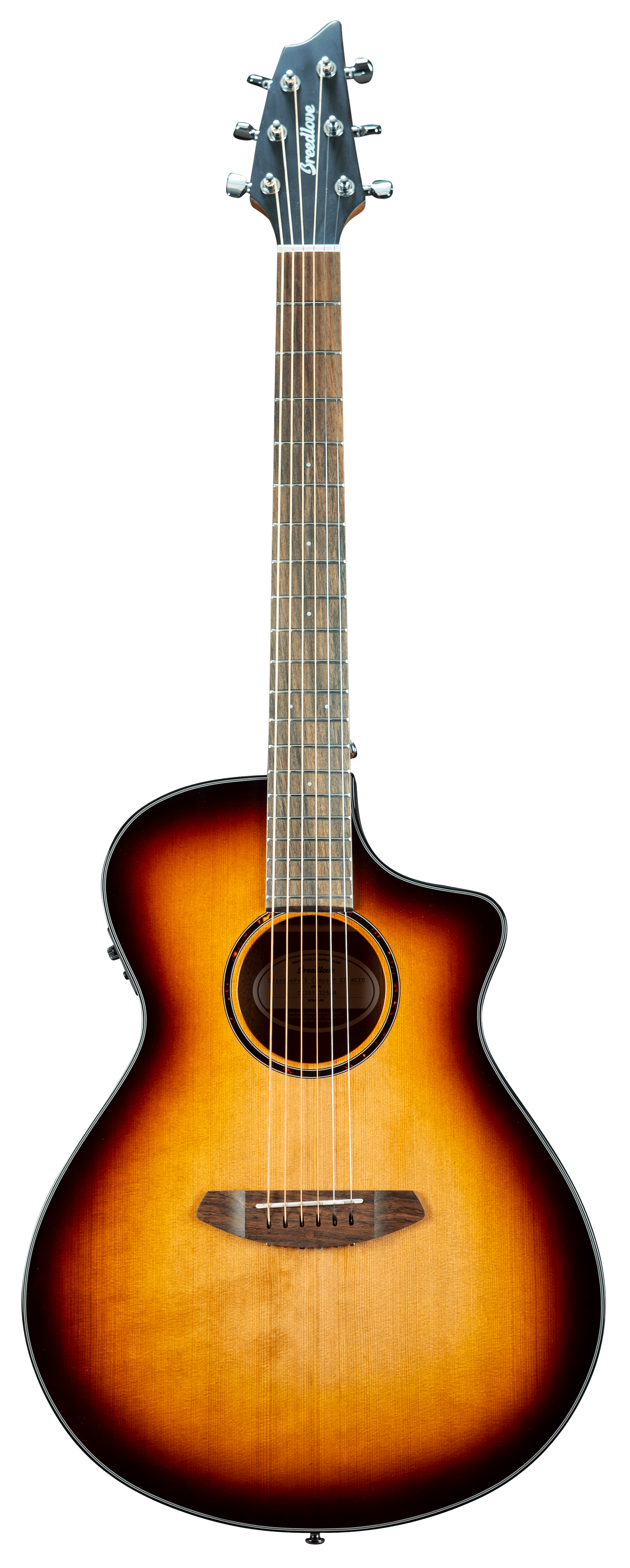 Breedlove Discovery S Concert Edgeburst CE European-African mahogany