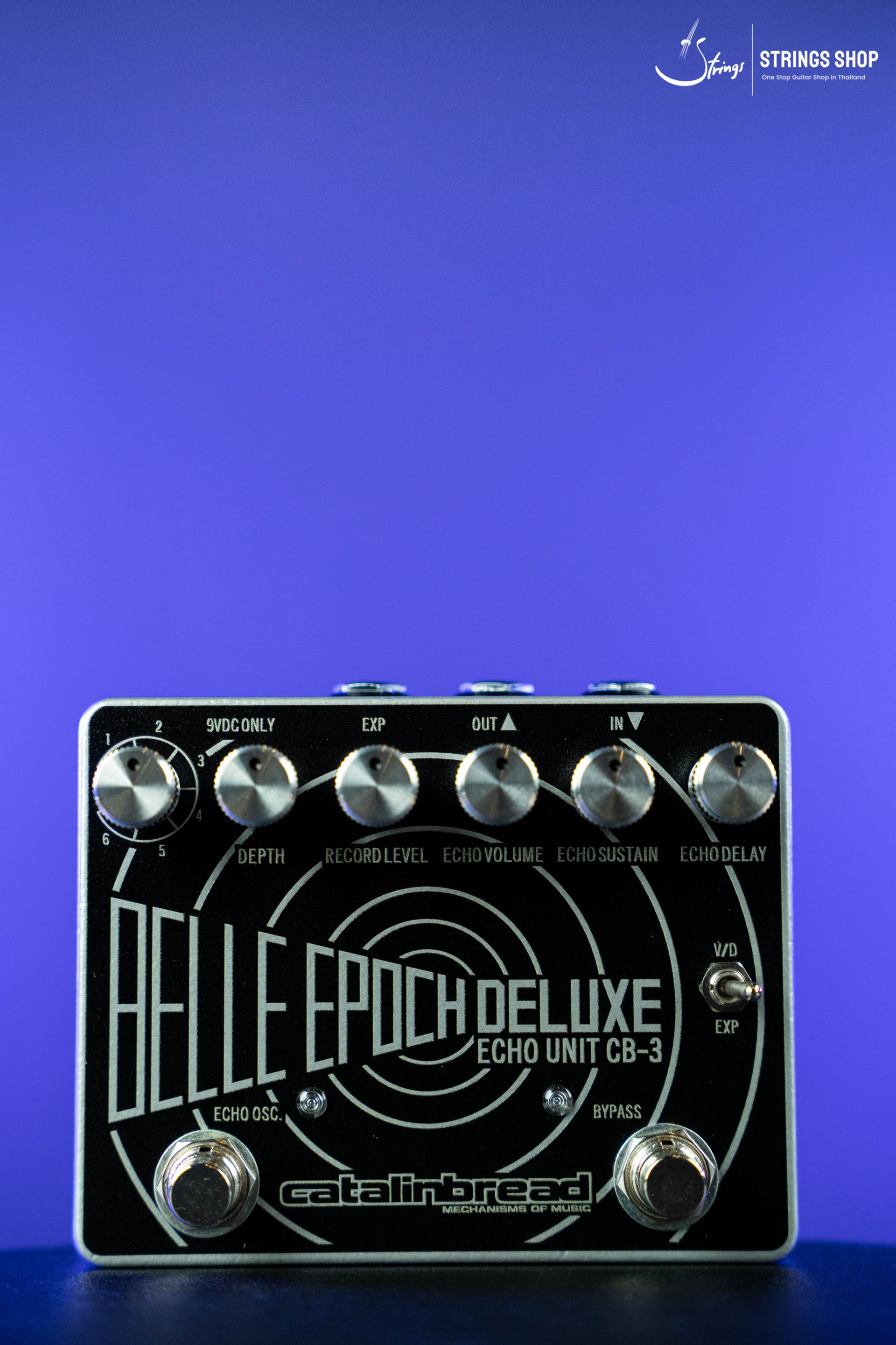 ギター catalinbread BELLE EPOCH Tape Echo Catalinbread Belle Epoch Deluxe Tape Echo - Black & Silver