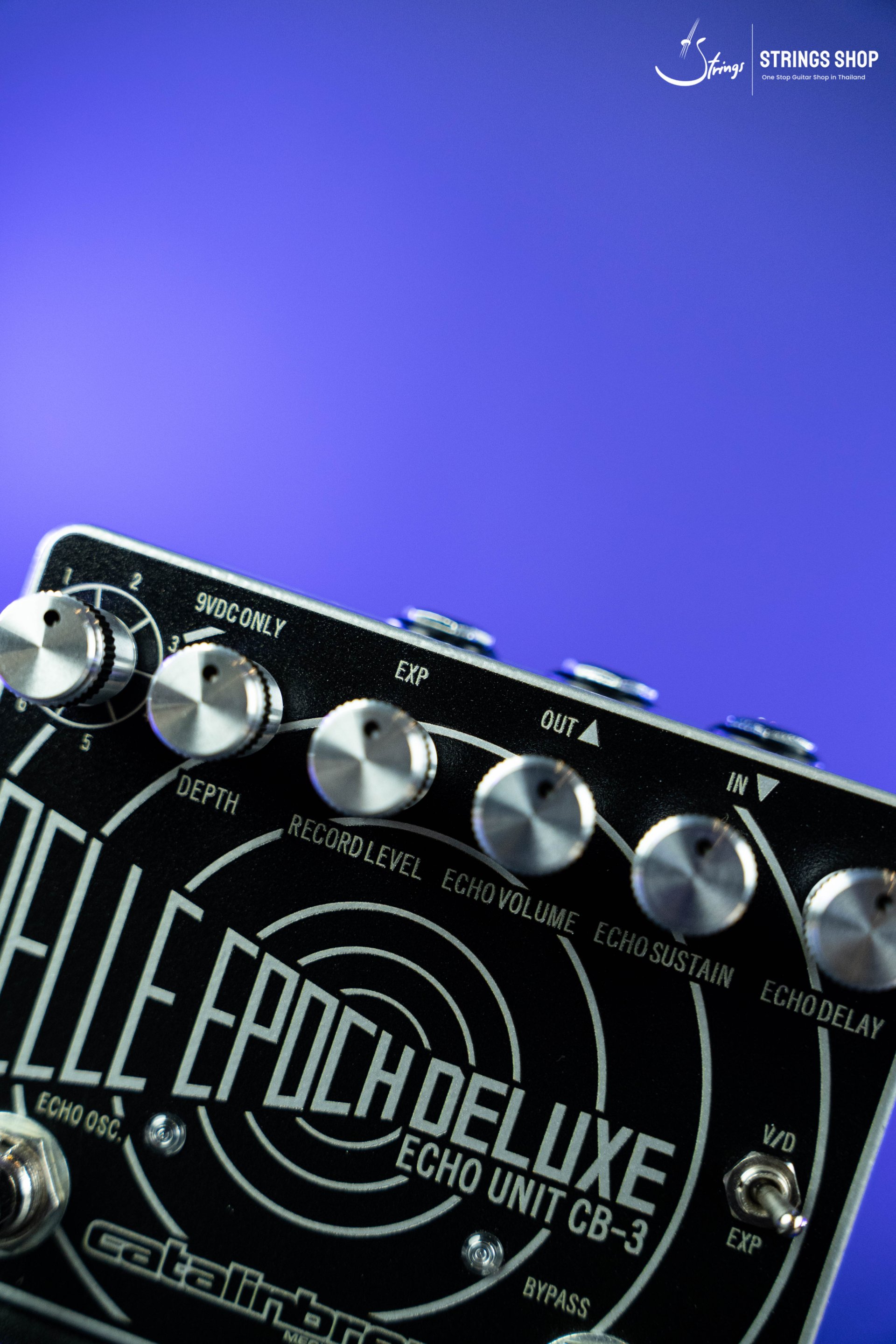 Catalinbread Belle Epoch Deluxe Tape Echo (Black & Silver