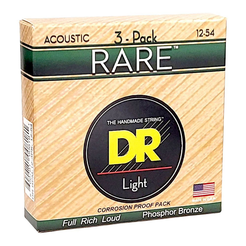 DR Strings Rare Phosphor Bronze Acoustic Guitar Strings