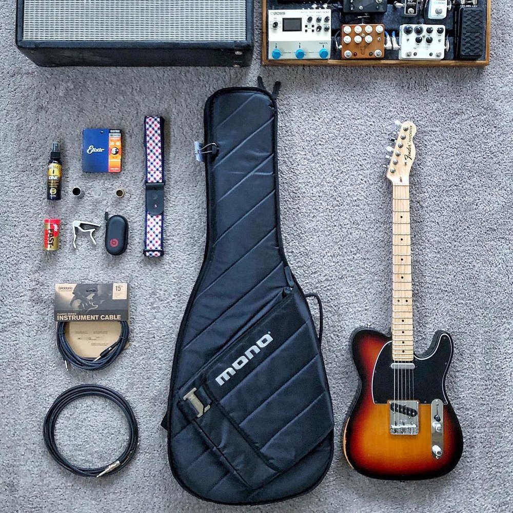 MONO M80 Sleeve Electric Guitar Case, Black