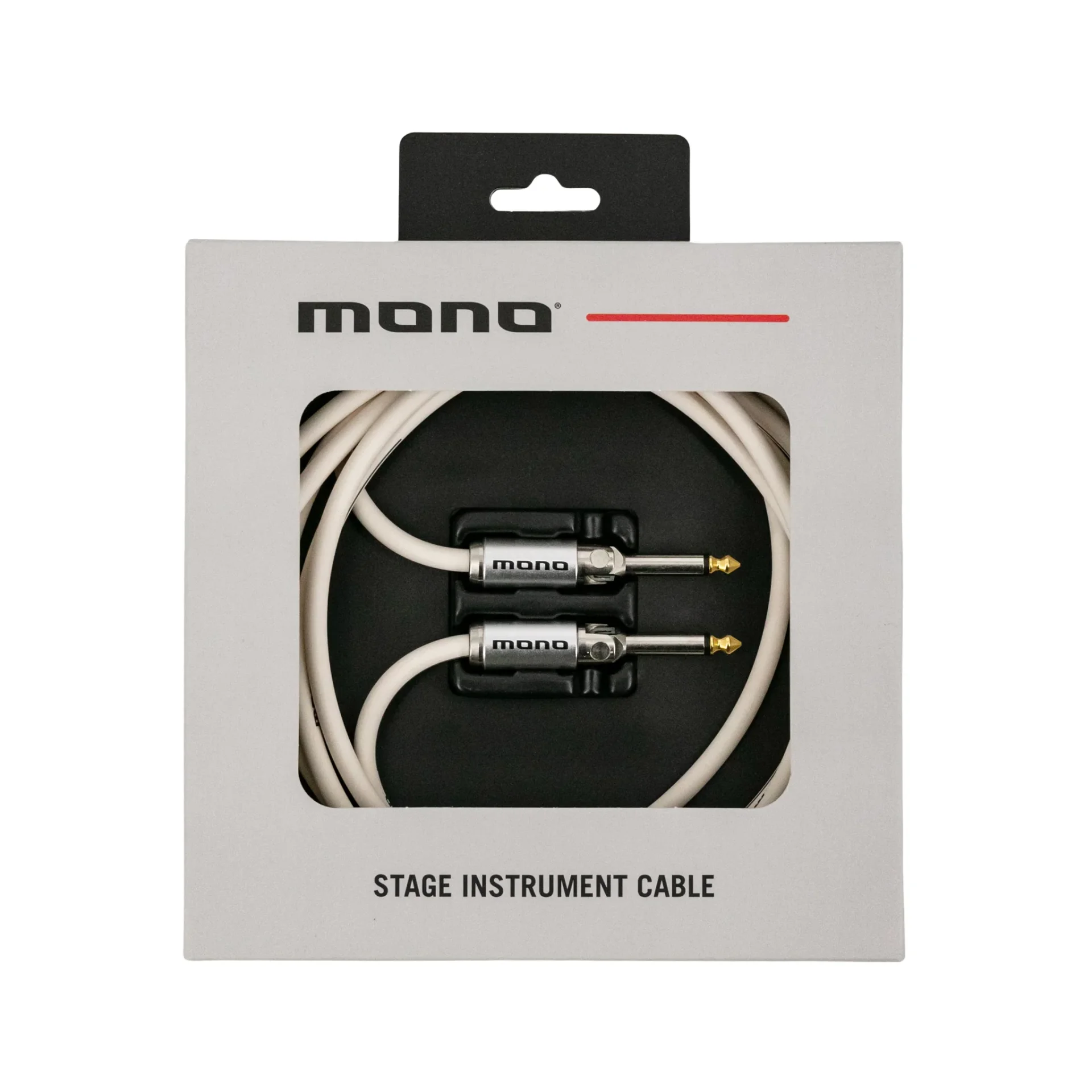 MONO Stage Instrument Cable, 180° to 180° Connector, 10ft