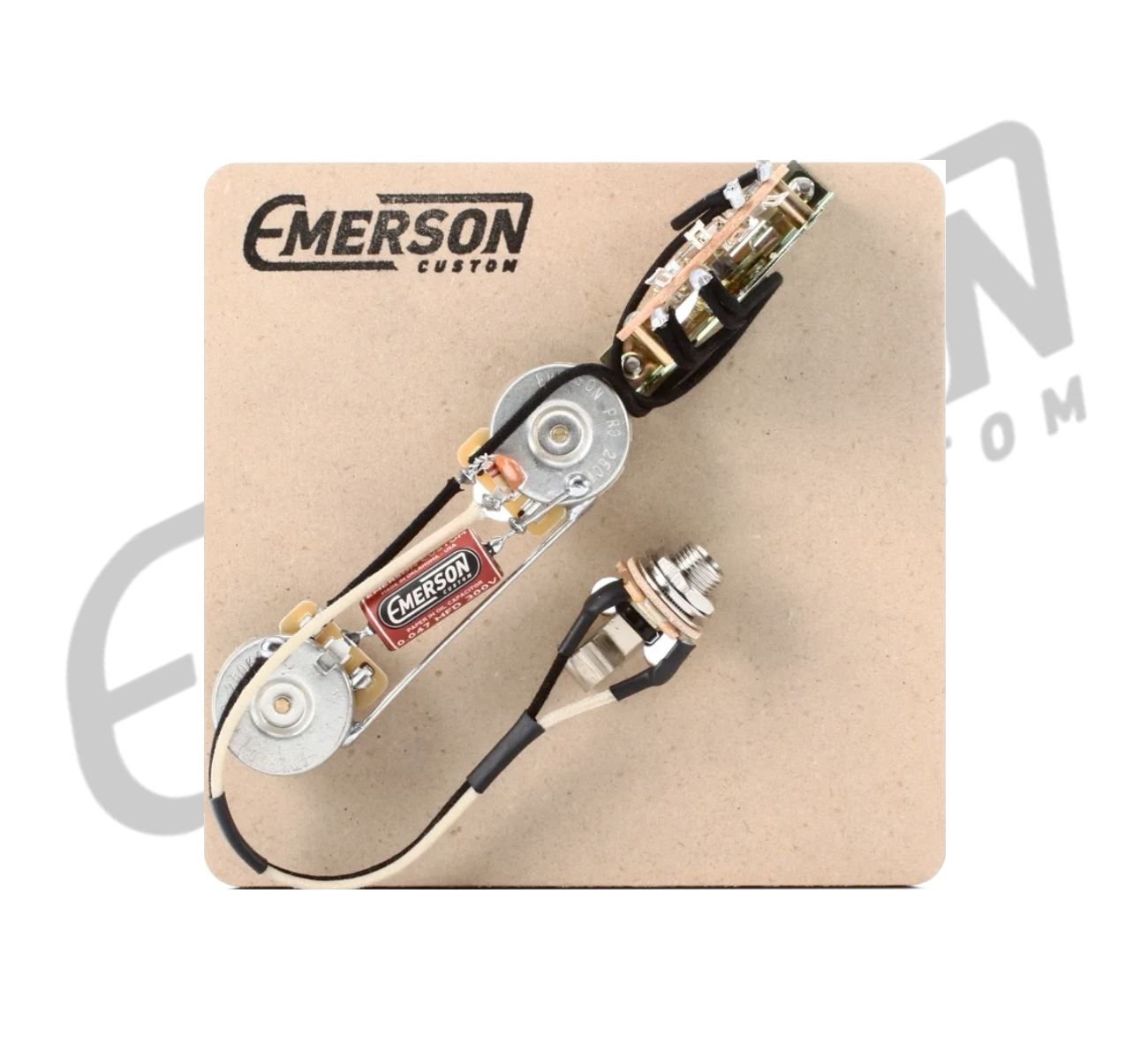 Emerson Custom 3-way Prewired Kit for Fender Telecasters - 500K Pots