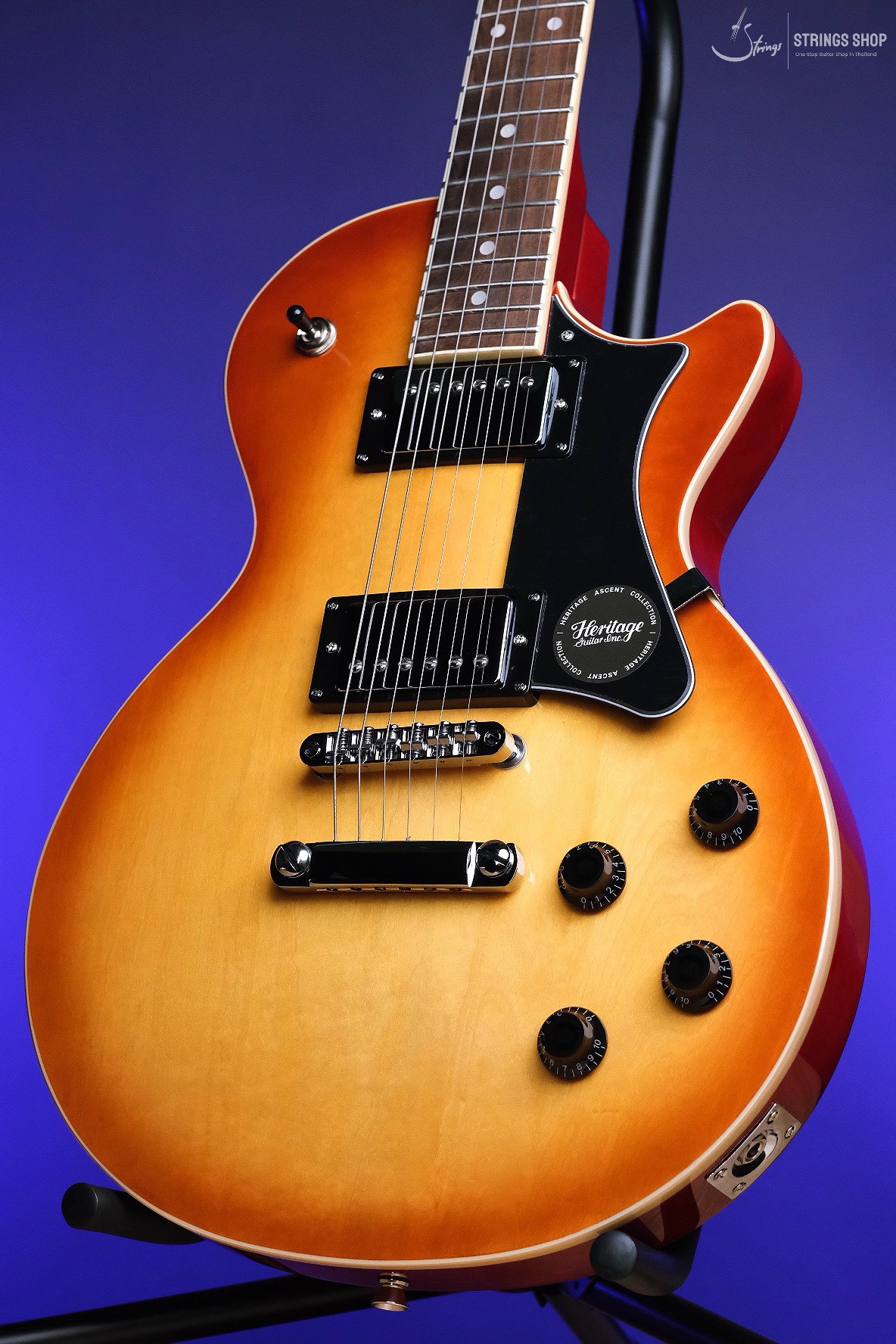Heritage Ascent Collection H-150 Electric Guitar, Lemon Burst