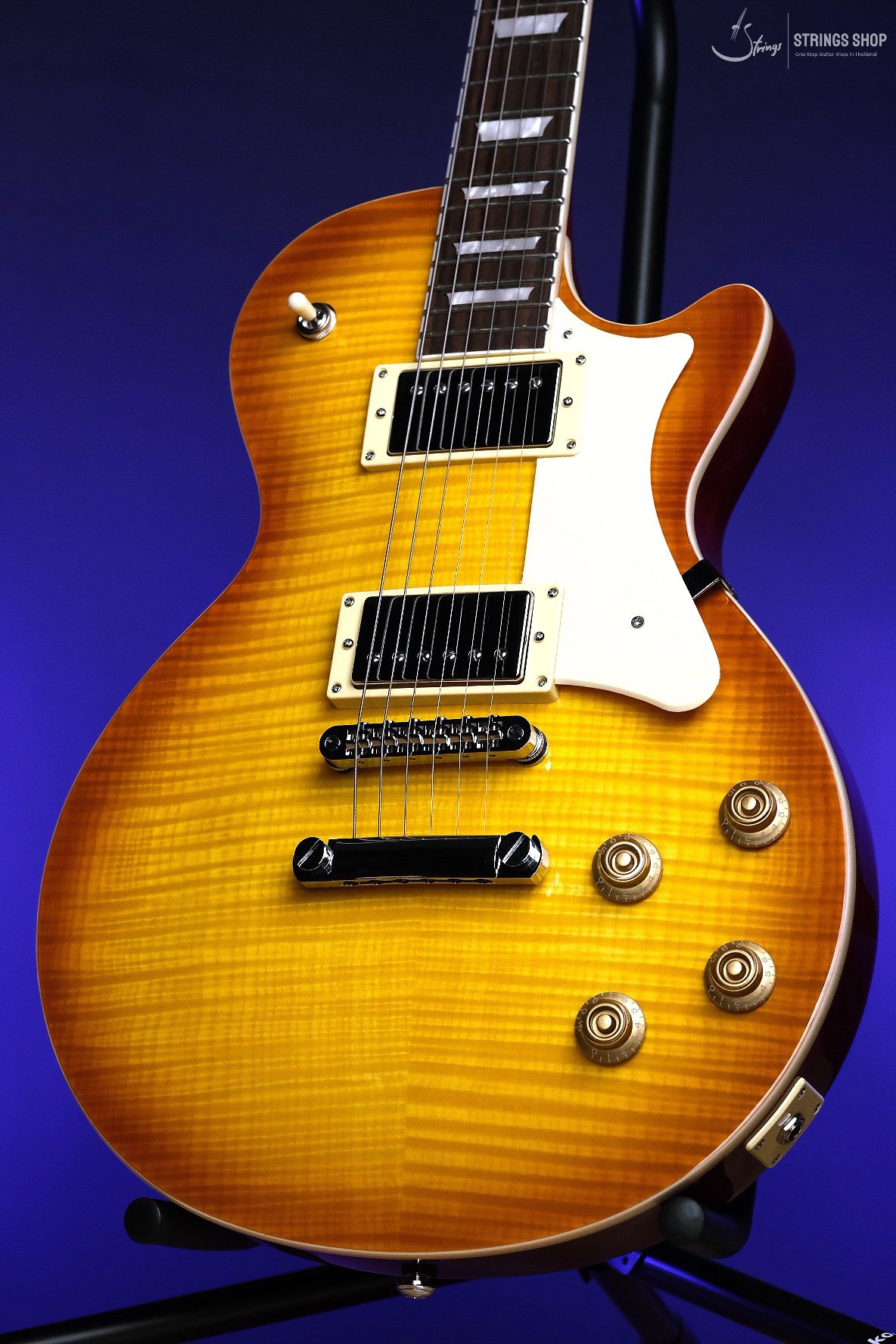 Heritage Ascent+ Collection H-150 Electric Guitar, Dirty Lemon Burst