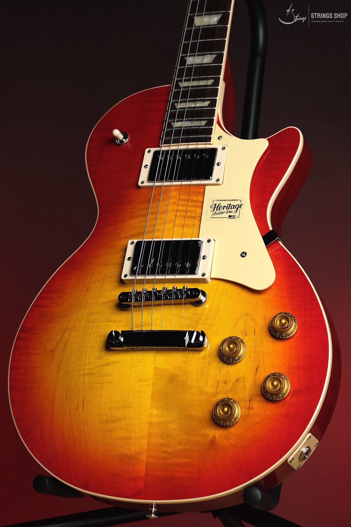 Heritage Standard Collection H-150 Electric Guitar With Case, Vintage Cherry Sunburst