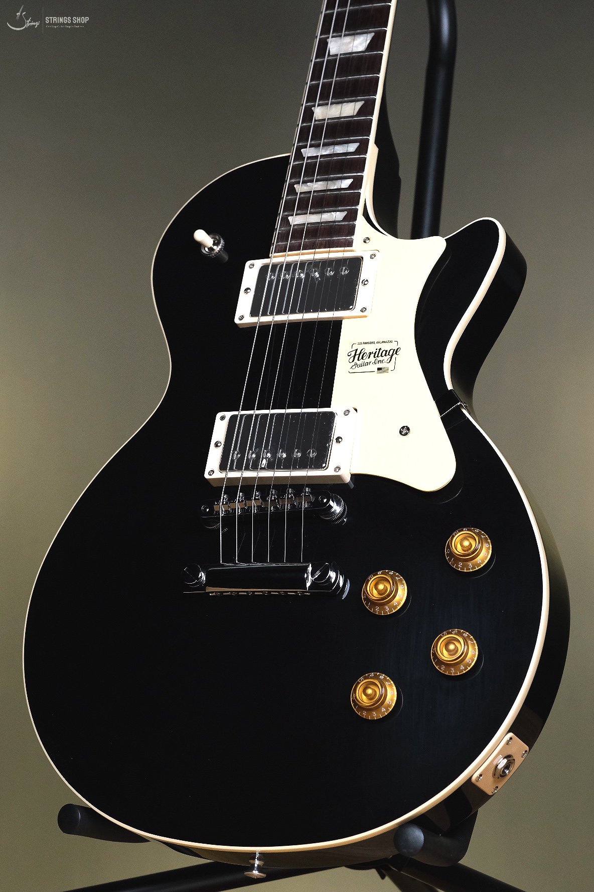 Heritage Standard II Collection H-150 Electric Guitar, Ebony