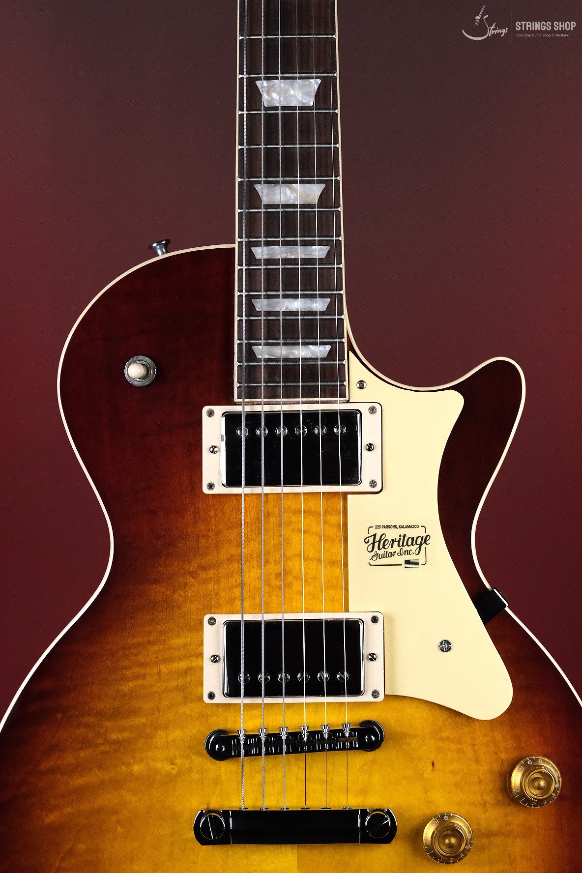 Heritage Factory Special Standard H-150 Electric Guitar, Bourbon Burst