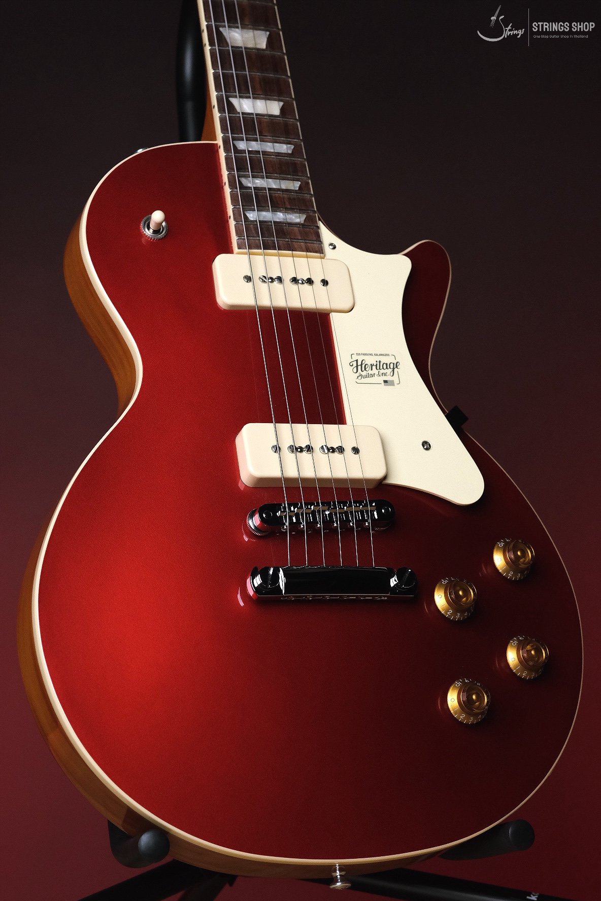 Heritage Standard Collection H-150 P90 Electric Guitar with Case, Cherry