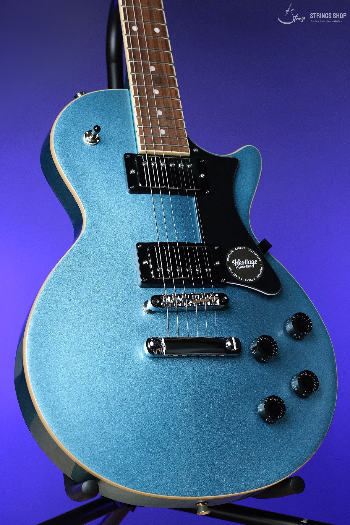 Heritage Ascent Collection H-150 Electric Guitar, Pelham Blue