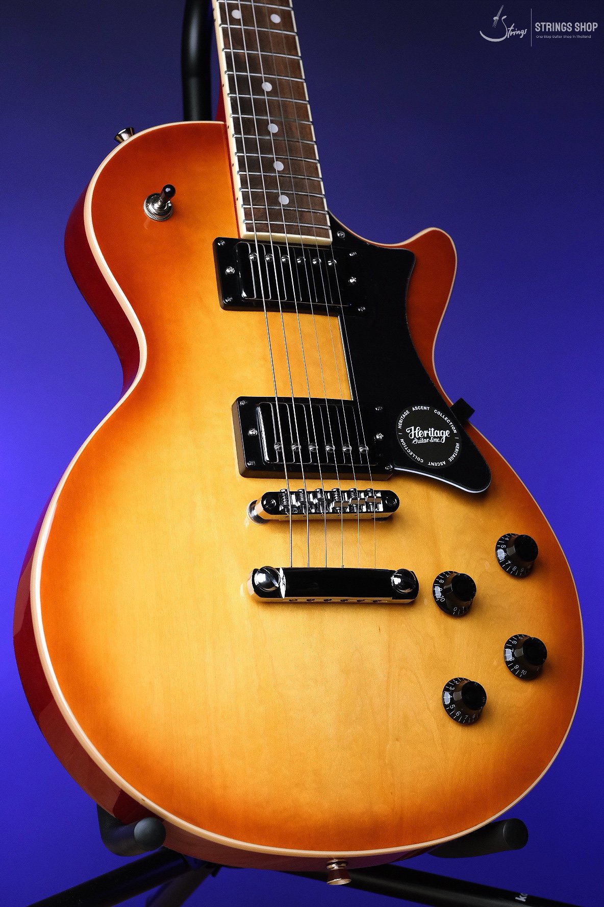 Heritage Ascent Collection H-150 Electric Guitar, Lemon Burst