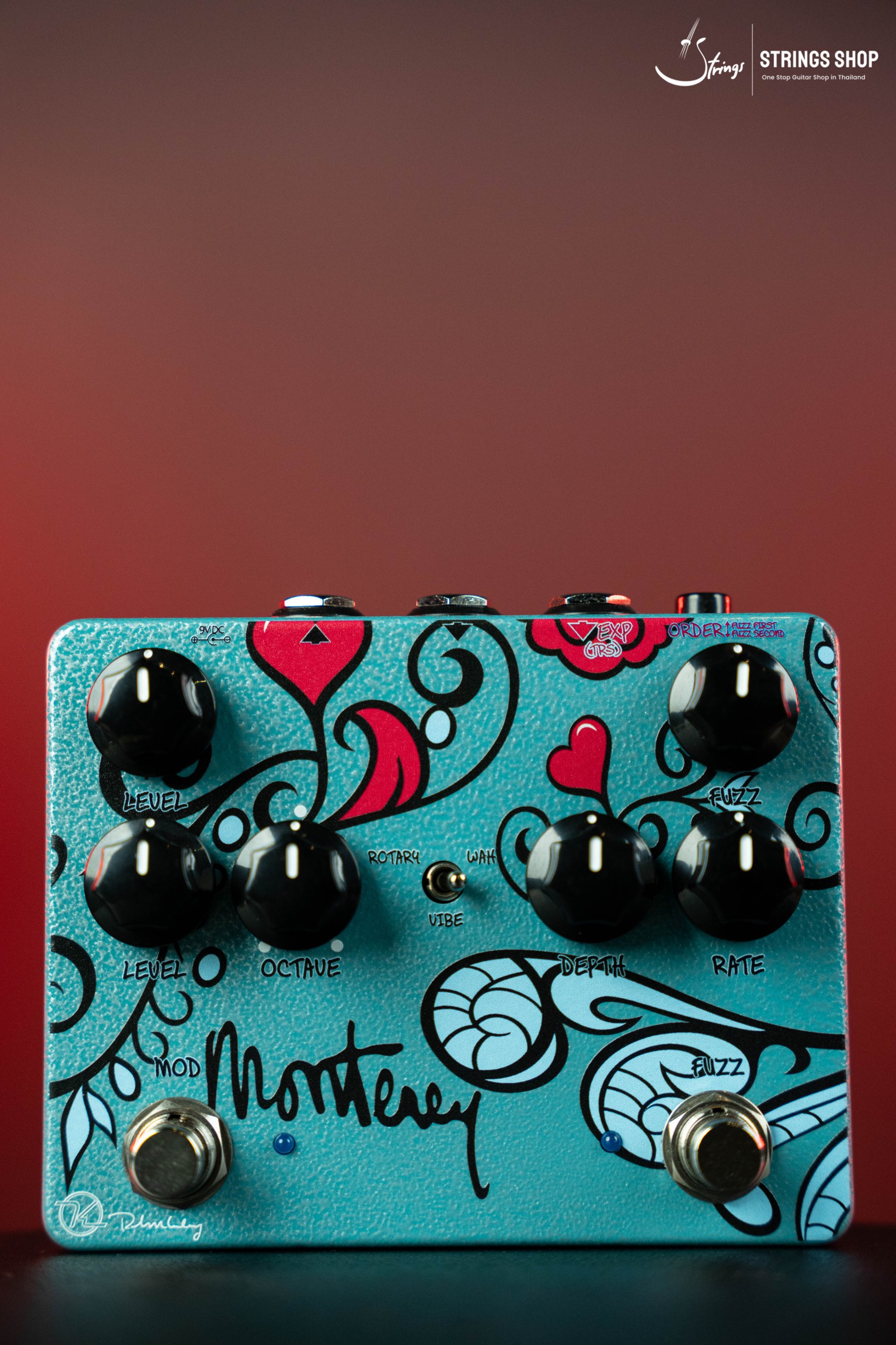 ギター Keeley Monterey Rotary Fuzz Vibe Monterey 69 Rotary Fuzz Vibe - Custom Shop Edition - Keeley