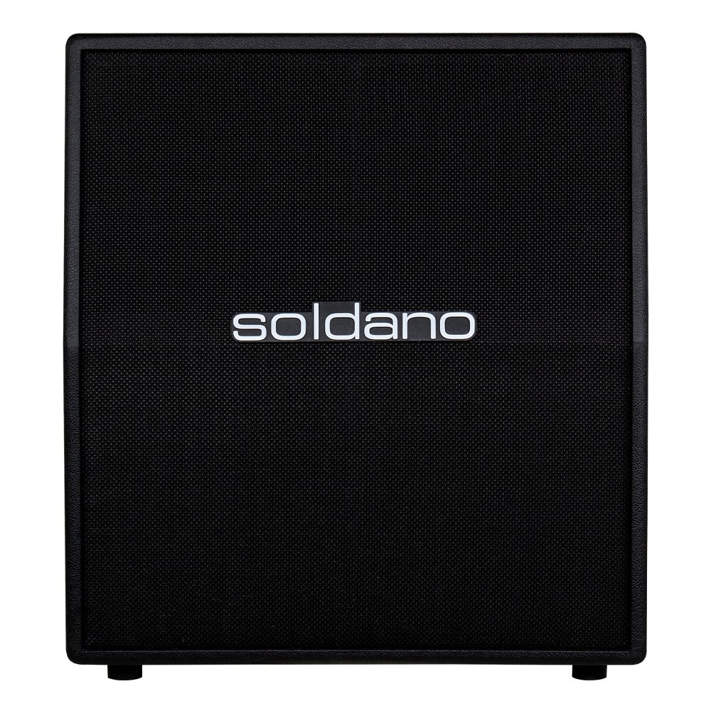 Soldano 212 Vertical Cabinet 2x12" Extension Cabinet - Black