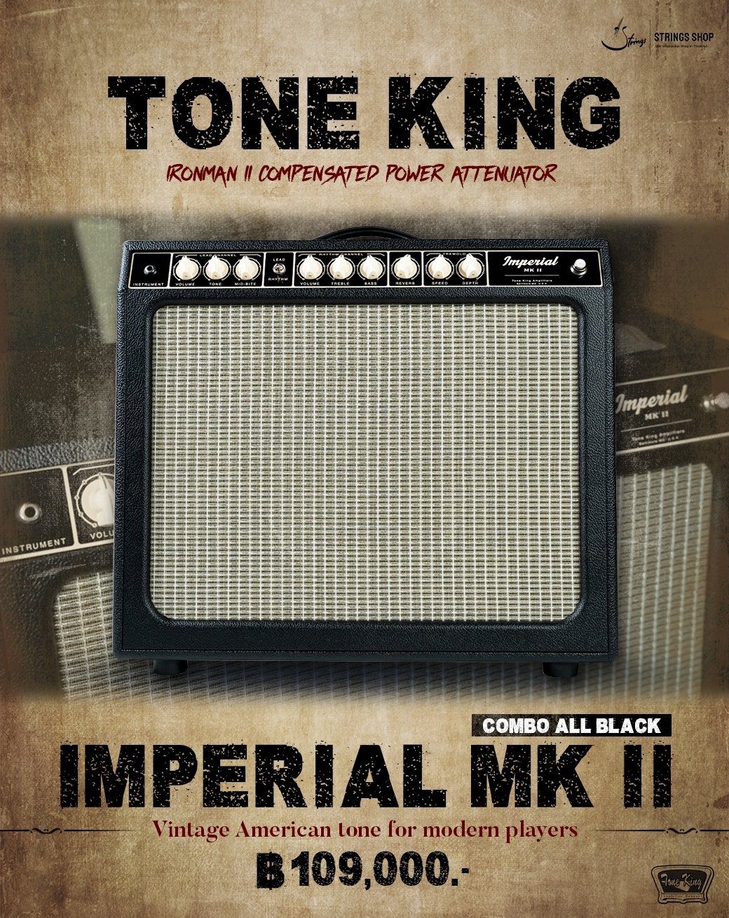 TONE KING IMPERIAL MK ll COMBO TONE KING IMPERIAL MK ll COMBO