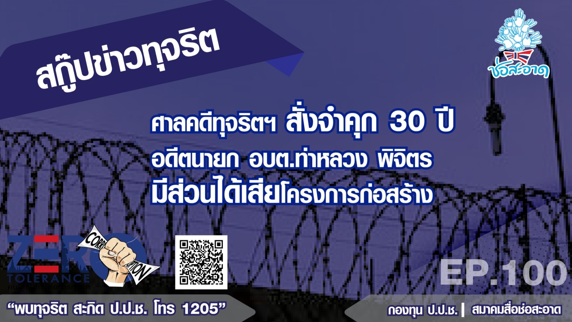 ศาลคดีทุจริตฯ สั่งจำคุก 30 ปี อดีตนายก อบต.ท่าหลวง พิจิตร มีส่วนได้เสียโครงการก่อสร้าง  ศาลคดีทุจริตฯ สั่งจำคุก 30 ปี อดีตนายก อบต.ท่าหลวง พิจิตร มีส่วนได้เสียโครงการก่อสร้าง