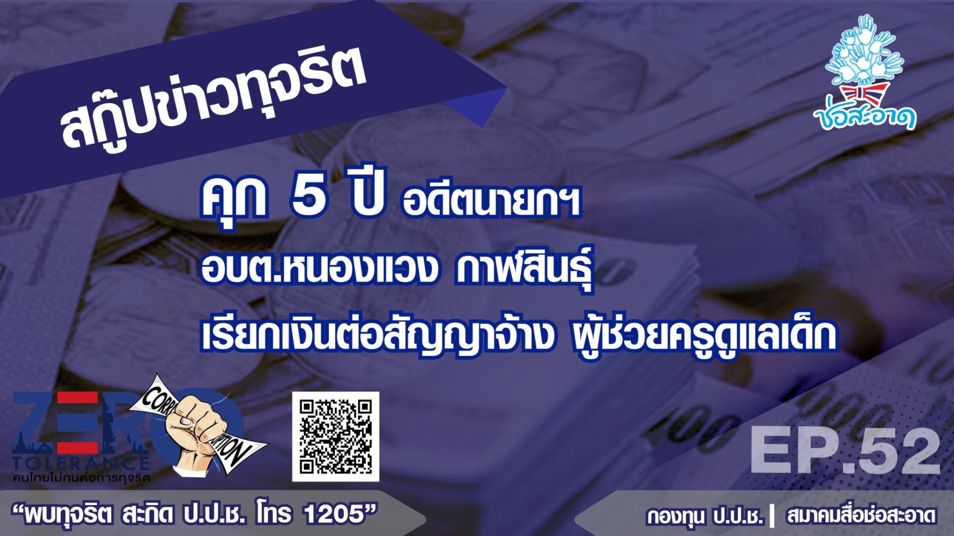 คุก 5 ปี อดีตนายก อบต.หนองแวง กาฬสินธุ์ เรียกเงินต่อสัญญาจ้างผู้ช่วยครูดูแลเด็ก