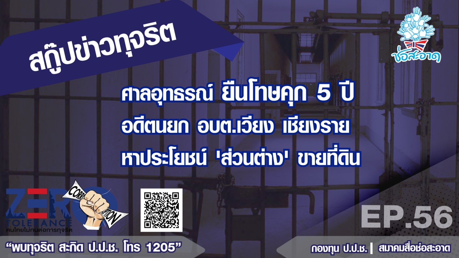 ศาลอุทธรณ์ ยืนโทษคุก 5 ปี อดีตนายก อบต.เวียง เชียงราย หาประโยชน์ 'ส่วนต่าง' ขายที่ดิน