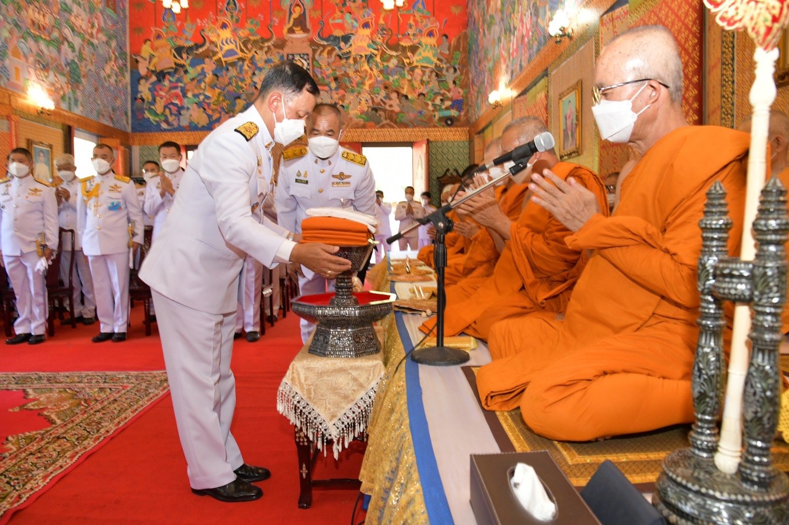 สำนักงาน ป.ป.ช. ถวายผ้าพระกฐินพระราชทาน ประจำปีพุทธศักราช 2565 ณ วัดสุรชายาราม พระอารามหลวง จังหวัดราชบุรี สำนักงาน ป.ป.ช. ถวายผ้าพระกฐินพระราชทาน ประจำปีพุทธศักราช 2565 ณ วัดสุรชายาราม พระอารามหลวง จังหวัดราชบุรี