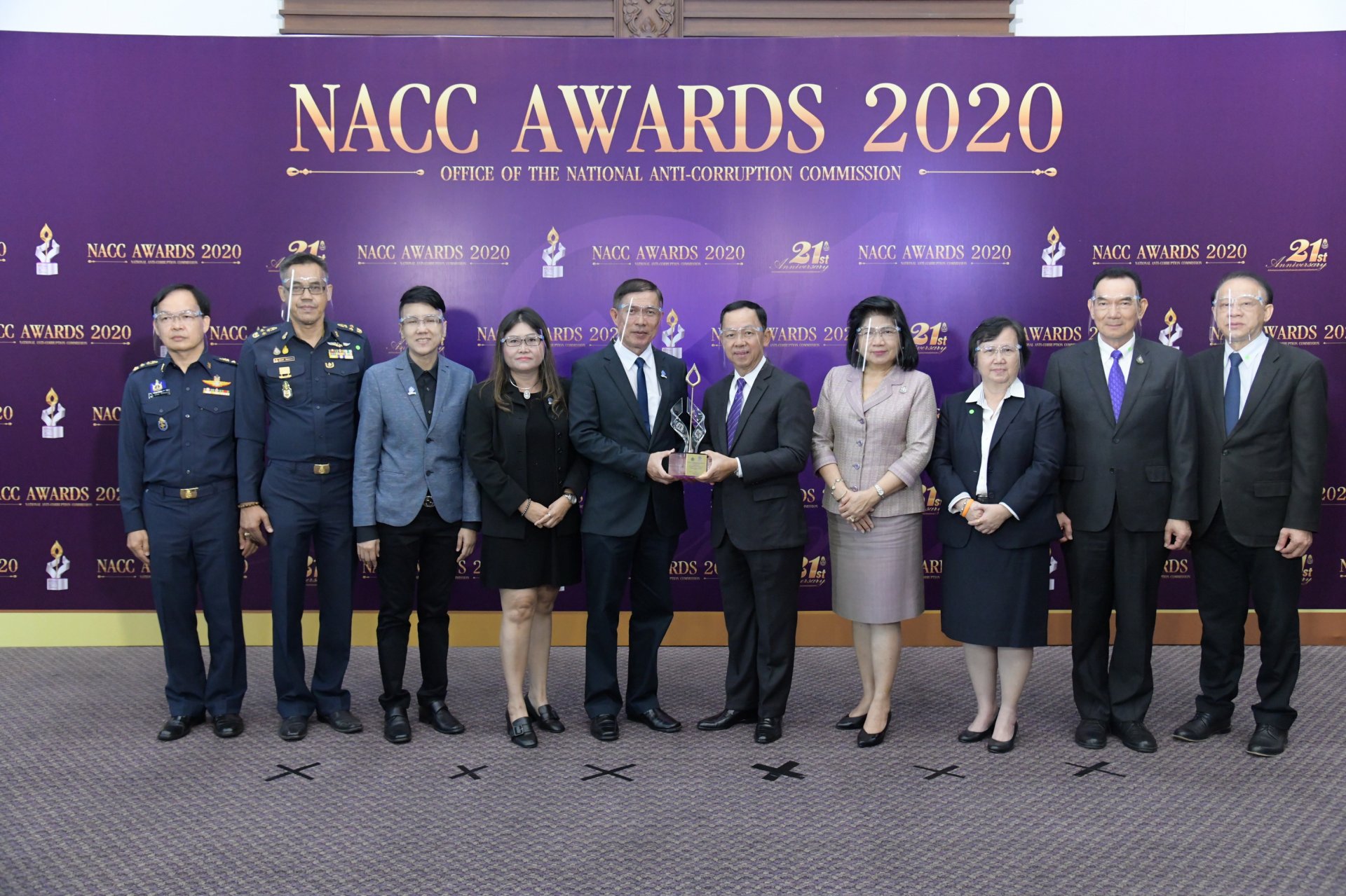 ป.ป.ช. มอบรางวัลช่อสะอาด สาขาโฆษณา ประจำปี 2563 ให้แก่สมาคมสื่อช่อสะอาด ป.ป.ช. มอบรางวัลช่อสะอาด สาขาโฆษณา ประจำปี 2563 ให้แก่สมาคมสื่อช่อสะอาด