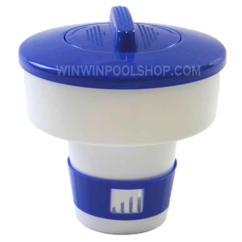 Swimming Pool 7 Floating Chemical Dispenser Floater 1, 3 Chlorine Tablet  Tabs - winwinpoolshop