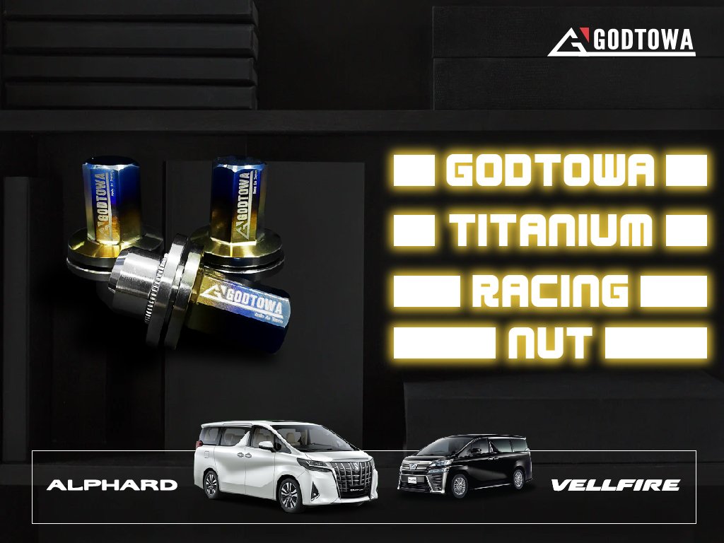 X Titanium Racing น็อต GODTOWA TITANIUM RACING NUT