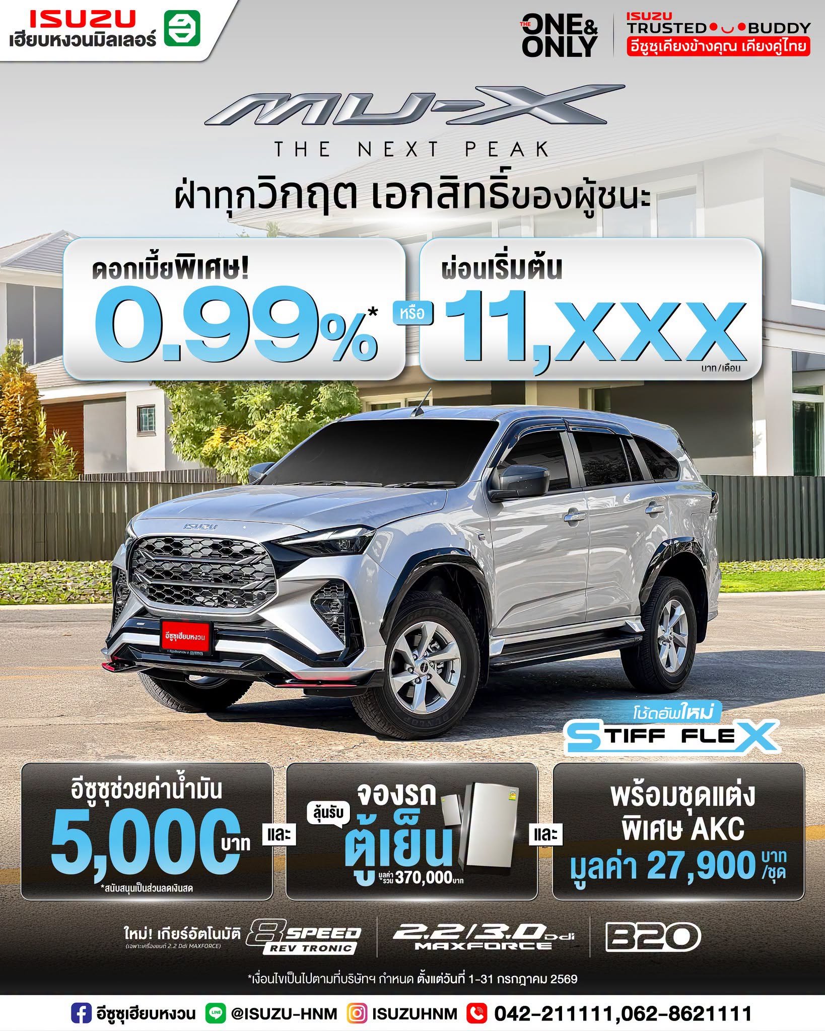 ISUZU MU-X  THE NEXT PEAK