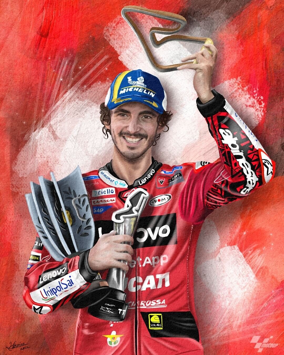 'ฟรานเชสโก บันญาญา' ขึ้นแท่นนักบิดคนที่ 6 ที่ชนะ 3 สนามติด! ในยุค MotoGP 'ฟรานเชสโก บันญาญา' ขึ้นแท่นนักบิดคนที่ 6 ที่ชนะ 3 สนามติด! ในยุค MotoGP