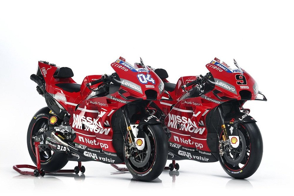 Ducati เปิดตัวรถแข่ง MotoGP 2019 Ducati เปิดตัวรถแข่ง MotoGP 2019