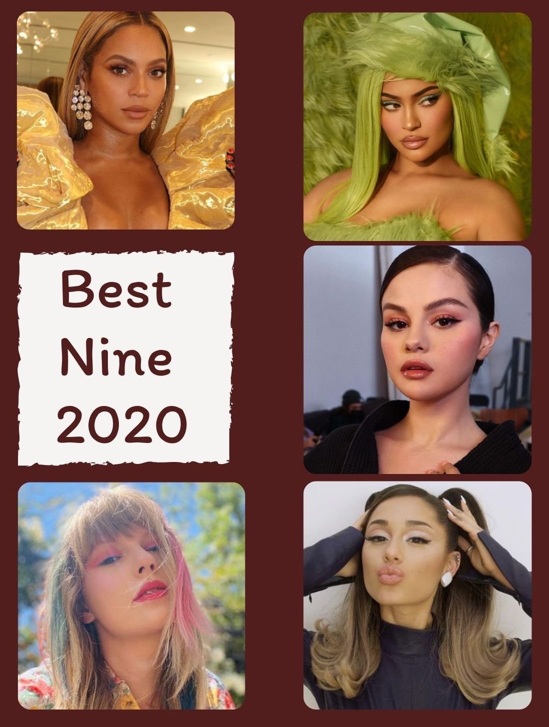 Best Nine 2020 ภาพที่มียอดไลค์สูงสุดใน Instagram ของ 5 ซุปตาร์ตัวแม่ Best Nine 2020 ภาพที่มียอดไลค์สูงสุดใน Instagram ของ 5 ซุปตาร์ตัวแม่