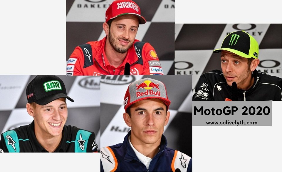 อัพเดตรายชื่อนักแข่ง MotoGP 2020