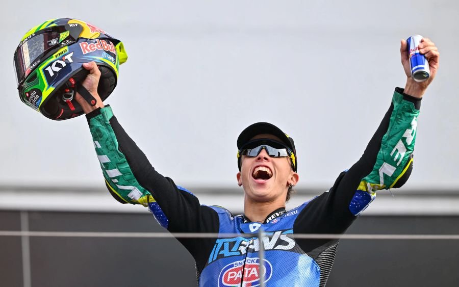 ดิโอโก้ โมเรร่า นักบิดบราซิเลียนจาก Italtrans Racing คว้าแชมป์โลก Moto2 2025