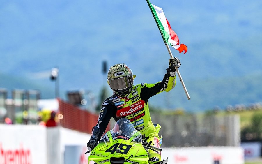 ฟาบิโอ ดิ จิอันนันโตนิโอ พร้อมบู๊มิซาโน ส่งท้ายโฮมเรซ VR46