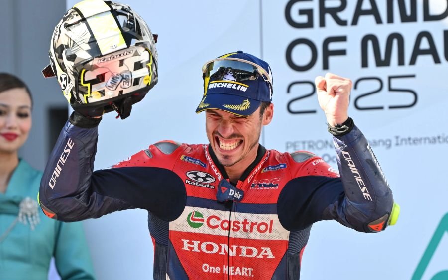 ฆวน เมียร์ ยก Malaysian GP เป็นเรซสุดหินแต่ยืนโพเดียมเพราะมีโชค