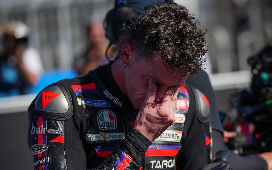 Aprilia วัน - ทู มาร์โก เบซเซคกี ฉลองชัยโฮมเรซ Italian Grand Prix 2026