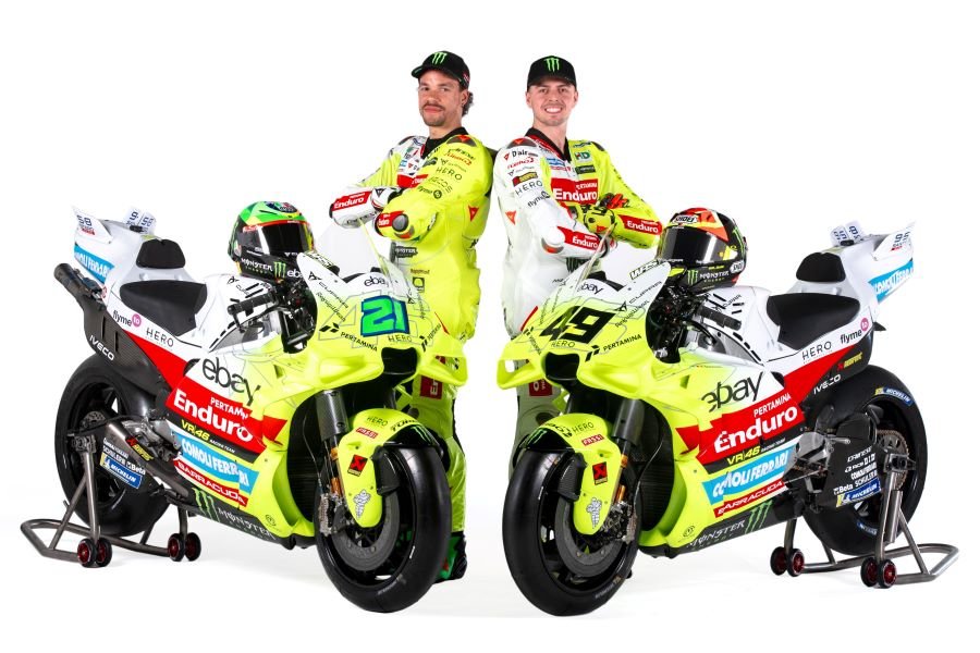 Pertamina Enduro VR46 Racing เปิดตัวรถแข่งลุยศึก MotoGP 2025