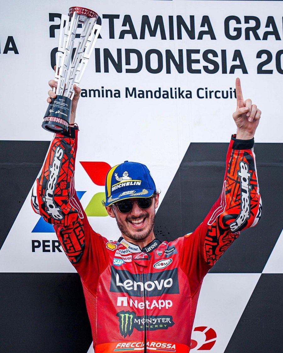 ชัยชนะ Indonesian Grand Prix มีความหมายกับ 'ฟรานเชสโก บันญาญา' ชัยชนะ Indonesian Grand Prix มีความหมายกับ 'ฟรานเชสโก บันญาญา'
