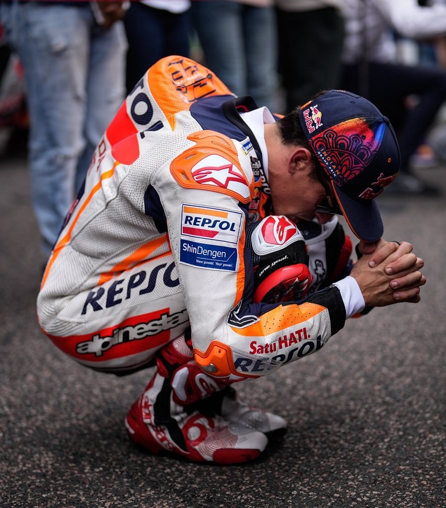 มาร์ก มาร์เกซ หงุดหงิดพลาดโพเดียม Indian Grand Prix มาร์ก มาร์เกซ หงุดหงิดพลาดโพเดียม Indian Grand Prix